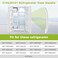 AMI PARTS 218428101 Refrigerator Door Handles Replacement Replace EA427922,AP2114539, 241711801, AH427922, PS427922