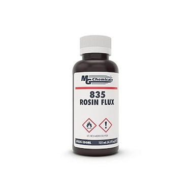 مادة MG Chemicals - سائل صمغي راتنجي 835-100 مل، للحام المحتوي على الرصاص والخالي منه، زجاجة 125 مل