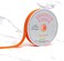 Creative Ideas 7/8-Inch Solid Grosgrain Ribbon, 50-Yard, Orange
