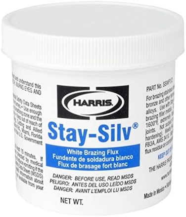 مادة لحام هاريس Sswf1/4 Stay Silv، 0.1 كجم. عبوة، أبيض، جديد.