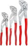 KNIPEX Tools 00 20 06 US2, Pliers Wrench 3-Piece Set