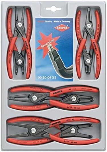 Knipex Precision Circlip Pliers Set 00 20 04 SB