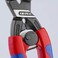 KNIPEX 71 12 200 CoBolt Compact Bolt Cutters black atramentized with slim multi-component grips 200 mm