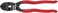 KNIPEX CoBolt High Leverage 20 Angle Compact Bolt Cut Notched Blade
