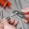 KNIPEX Tools - Cobra Water Pump Pliers (8701125, 5-Inch,Red and Silver