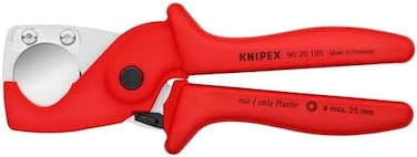قاطع بلاستيكوت من شركة Knipex Tools، 185 مم، 90 20 185، قطعة واحدة