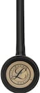 3M Littmann Master Cardiology Stethoscope 2175, Brass-Finish Chestpiece, Black Tube