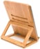 Lipper International 1886 Bamboo Wood Folding Stand for iPad, Samsung, Nexus, Nintendo Switch, and Other Tablets