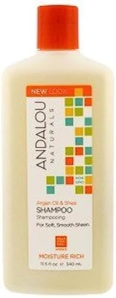 Andalou Naturals Argan Oil and Shea Moisture Rich Shampoo 340 ml