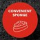 KIWI Express Shoe Shine SpongeLeather Care for Shoes, Boots, Furniture, Jacket, Briefcase and MoreBlack, 0.23 Fl Oz (Pack of 1
