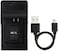 Norifon (NB-11L- NB-11L Ultra Slim USB Charger for Canon IXUS 132, IXUS 150, IXUS 155, IXUS 160, IXUS 170, IXUS 275 HS, PowerShot A2300, A2500, A2600, PowerShot ELPH 110 HS, 115 IS, 130 IS, 320 HS Cam