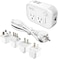 FOVAL 220V to 110V Voltage Converter with 4-Port USB