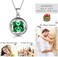 Aurora Tears 925 Sterling Silver 12 Birthstones Necklace/Earring/Ring/Bracelet Women Birthstone Pendant Crystal Fashion Birthday Jewelry Christmas Gift for Girls Women