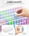 ARTDOT Diamond Painting Storage Containers, Diamond Art Portable Bead Storage Organizer 64 Gird Diamond Painting Accessories (Storage Box