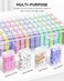 ARTDOT Diamond Painting Storage Containers, Diamond Art Portable Bead Storage Organizer 64 Gird Diamond Painting Accessories (Storage Box