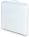 Samsill Expandable Paper Storage Organizer, 12 Pockets with Tabs, Holds 12x12 Inch Scrapbook Paper, Vinyl Paper, Clear, Secure Flap Closure, Retractable Handle