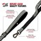 Tuff Pupper Heavy Duty Dog LeashDouble Handle Dog Leash to Hold Strong DogsReflective Dog Leashes for Safe Night Walks6 Foot Dog Leash w/Lockable Clip for Securityfor MediumLarge Dogs