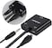 محول فيديو Anbear Micro HDMI إلى VGA (ذكر إلى أنثى) مطلي بالذهب بدقة 1080p مع صوت 3.5 ملم