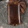 Le'aokuu 1064 Genuine Leather Car Key Case with Coin Hook