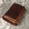 Le'aokuu 1064 Genuine Leather Car Key Case with Coin Hook