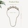 Amazer Decorative Shower Curtain Hooks, Shower Curtain Hooks Rust Proof Stainless Steel Shower Curtain Hooks, Shower Hooks for Shower Curtain Bathroom 12PCS, Matte Nickel