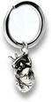 Pearlina Anatomical Heart 3D Keychain Key Ring Antique Finish Stainless Steel for Man Woman, No Tarnish or Fade