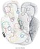 4moms rockaRoo and mamaRoo Infant Insert, for Baby, Infant, and Toddler, Machine Washable, Soft, Plush Fabric, Reversible Design