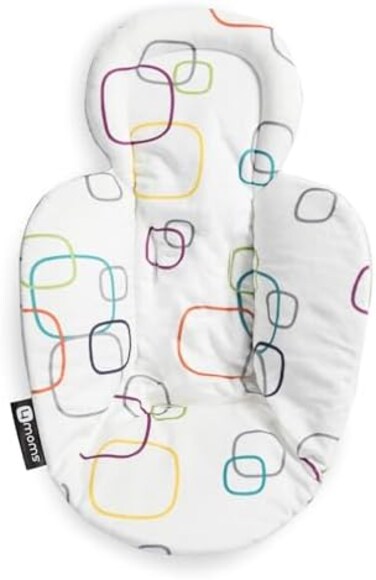 4moms rockaRoo and mamaRoo Infant Insert, for Baby, Infant, and Toddler, Machine Washable, Soft, Plush Fabric, Reversible Design