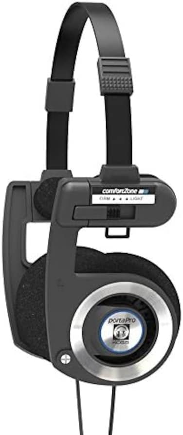 Koss Porta Pro Black On Ear Headphones with Case Black, Wired, Medium