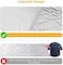 YQMAJIM Upgraded Thick Ironing Blanket,Travel Ironing Mat Ironing Pad,Portable Double-Side Using,Isolate Heat Pad Cover for Washer,Dryer,Table Top,Countertop,Ironing Board for Small Space (28 x 31 inc