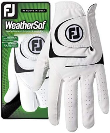 FootJoy Men's WeatherSof Golf Glove (White