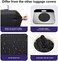 7-mi Water Resistant Print Trolley Case, Black, Size L: Fit 28-30 Inch Luggage