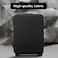 7-mi Travel Luggage Cover Protector, Washable Suitcase Protector Anti-scratch Spandex Baggage Covers, Black, S: Fit 19-21 Inch Luggage