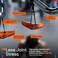 Angles90 Dynamische Fitness Griffe - Befestigbar an Klimmzugstangen - Anwendbar auf Latzug Maschinen und Rudergerten - Ideal fr Kabelzug und Kraftmaschinen - Trainingsgriffe Fitness - Pull Up Grip