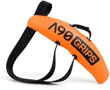 Angles90 Dynamische Fitness Griffe - Befestigbar an Klimmzugstangen - Anwendbar auf Latzug Maschinen und Rudergerten - Ideal fr Kabelzug und Kraftmaschinen - Trainingsgriffe Fitness - Pull Up Grip