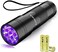 Vansky Black Light UV Flashlight, Blacklight 12 LED Urine Detector For Dog/Cat/Pet UrineDry Stains and Bed Bug On Carpets/Rugs/Floor,Matching with Pet Odor Eliminator