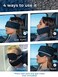SeatSleeper The &ndash; Travel Pillow Alternative That Stops Head Bobbing &ndash; Airplane Head Straps and Car Head Support Band Great on Travel Upright &ndash; Super Comfy HeadNeck Support &ndash; SmallCompact