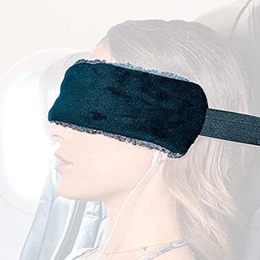 SeatSleeper The &ndash; Travel Pillow Alternative That Stops Head Bobbing &ndash; Airplane Head Straps and Car Head Support Band Great on Travel Upright &ndash; Super Comfy HeadNeck Support &ndash; SmallCompact