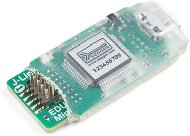 SEGGER J-Link EDU mini - JTAG/SWD Debugger for Cortex-M Microcontrollers via USB, Supports Arduino Boards and Raspberry Pi Models