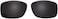 عدسات بديلة مستقطبة من NicelyFit لنظارات Oakley Jupiter Squared الشمسية (أسود)