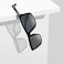 MERRY's Rectangular Polarized Sports Sunglasses Glasses for Men Women Cycling Driving Fishing UV400 Protection S8225