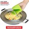 Modern Innovations Elegant Stainless Steel and Glass Universal Lid, Fits All 7" to 12" Pots and Pans, Replacement Frying Pan Cover and Cookware Lids -