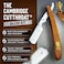 The Cambridge Cutthroat Format: Health and Beauty The Cambridge Cutthroat Cut Throat Razor Kit Missanda HardwoodStainless Steel Professional Barber Razor, Premium Single Blade Straight Edge Razor,