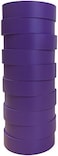 TradeGear Electrical Tape PURPLE MATTE - 10 Pk Waterproof, Flame Retardant, Strong Rubber Based Adhesive, UL Listed - Rated for Max. 600V and 80oC Use - Measures 60' x 3/4" x 0.07