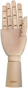 HSOMiD Flexible Wooden Hand Model Moveable Wooden Artists Manikin Hand Figure 10 Inches Right Hand Model for Sketching Drawing Painting Home Office Desk Decoration(10 Inch Right Hand