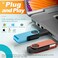 Kepmem USB Stick Pack of 10 2GB USB 2.0 Flash Drives Metal Bulk Value Memory Sticks Swivel Portable 2 GB Thumb Drives Assorted Colors Pendrive Stylish Keychain U Disk with Cords for Data Storage