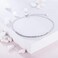 Billie Bijoux 925 Sterling Silver Women Engraved Inspirational Adjustable Bracelet ?She Believed She Could So She Did? Friendship Gift (A-Silver