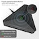 CMTECK USB Desktop Computer CM001 Microphone, Mute Button with LED Indicator, Omnidirectional Condenser Boundary Conference Mic for Recording,Streaming,Gaming,Skype (Windows/Mac