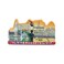 WitnyStore Tiny Landmarks of Brussels Manneken PIS Cinquantenaire Arcade Belgium Western Europe Tourist Attractions Resin Refrigerator Magnet Traveler Souvenir Gift Memento 3D Fridge Magnets