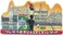 WitnyStore Tiny Landmarks of Brussels Manneken PIS Cinquantenaire Arcade Belgium Western Europe Tourist Attractions Resin Refrigerator Magnet Traveler Souvenir Gift Memento 3D Fridge Magnets